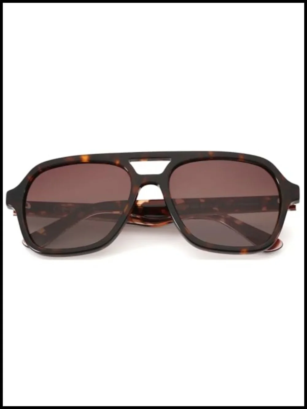 Retro Aviator Sunglasses Polarized UV400 Protection Acetate Frame